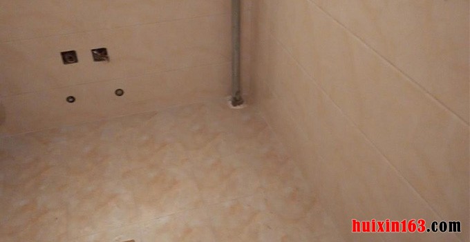 9 墙砖管道采用套割