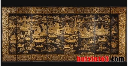 4 八围屏风