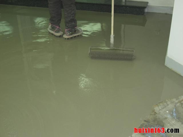 11 自流平水泥施工