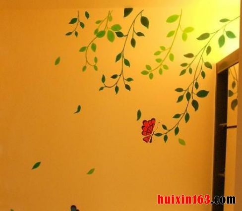 9 植物手绘墙