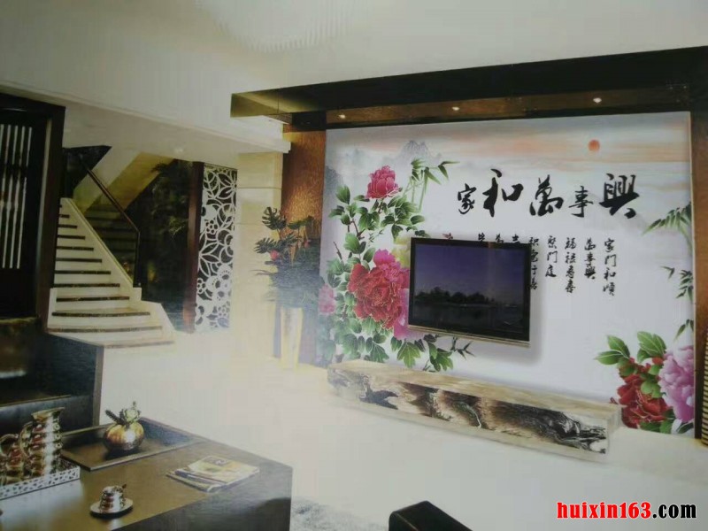 壁画电视背景墙
